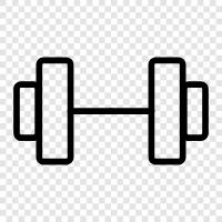 weight, resistance, workout, arm icon svg