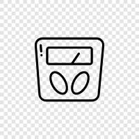 weight, measurements, metric, metric system icon svg