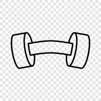 weight, gym, workout, strength icon svg