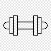 weightlifting, strength training, muscle, fitness icon svg