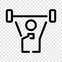 weightlifting exercises, weightlifting routine, weightlifting tips, weightlifting program icon svg