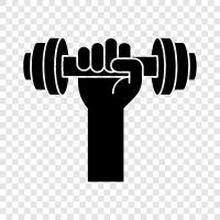 weightlifting, resistance training, muscle, workout icon svg