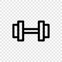 weightlifting, muscle, strength, bodybuilding icon svg