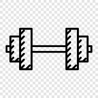 weightlifting, resistance training, muscle, strength icon svg