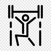 weightlifting, weightlifting exercises, weightlifting routine, weightlifting tips icon svg