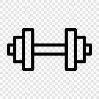 weightlifting, gym, muscles, workout icon svg