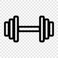 Gewichtheben, Krafttraining, Muskel, Gymnastik symbol