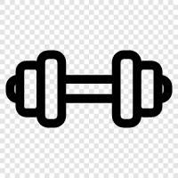 halter, Crossfit, fittings, barbells ikon svg