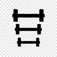 weightlifting, resistance training, gym, strength icon svg