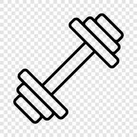 weightlifting, strength training, bodybuilding, fitness icon svg