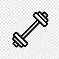 weights, muscles, training, workout icon svg