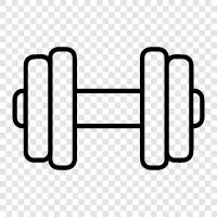 weights, workout, muscle, strength icon svg