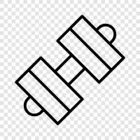 weights, workout, strength, resistance icon svg