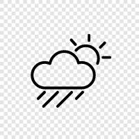 wet, cloudy, storm, precipitation icon svg