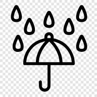 wet, cloudy, thunderstorm, rainy icon svg