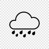 wet, precipitation, skies, weather icon svg