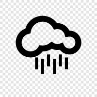 wet, cloudy, dismal, miserable icon svg