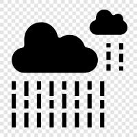 wet, gloomy, dismal, dismal weather icon svg