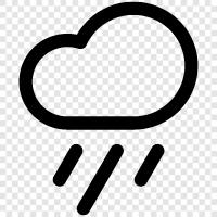wet, cloudy, dismal, dismal day icon svg