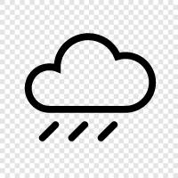 wet, cloudy, miserable, depressing icon svg