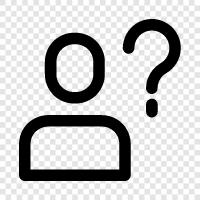 was bedeutet die Frage des Benutzers, was bedeutet die Frage des Benutzers 1 Was, die Frage des Benutzers symbol