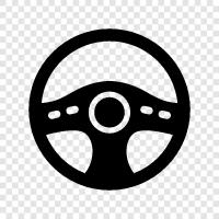 wheel, automobile, car, driving icon svg