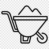 wheelbarrow for sale, wheelbarrow for rent, wheelbarrow icon svg