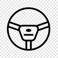 Wheels, Car, Driving, Steering icon svg