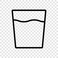 Whiskyglas, Weinglas, Becher, Bierbecher symbol