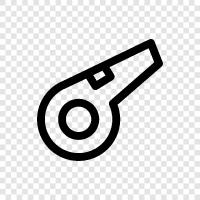 whistle, whistle sounds, make, make noise icon svg