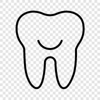 White Teeth, Teeth Whitening, Gummy Bears, Cavities icon svg