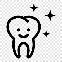 white tooth, beautiful tooth, healthy tooth, perfect tooth icon svg