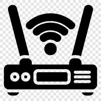 WiFi, security, ports, switches icon svg