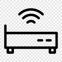 WiFi, modem, router, WiFi modem icon svg