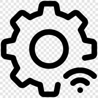 WiFi, Router, Wireless Network, Security icon svg