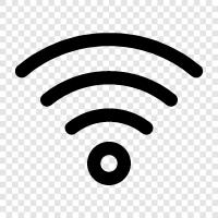 WiFi соединение, WiFi маршрутизатор, Wiсигнал, WiFi горячих точек Значок svg