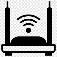 соединение wiFi, антенна wiFi, WiFi маршрутизатор, wiFi сигнал Значок svg