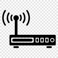 wifi, wireless, wireless router, wifi antenna icon svg