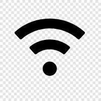 wifi, kablosuz, 80211, 5GHz ikon svg