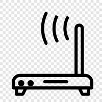 wifi, router, kablosuz, kablosuz yönlendirici ikon svg