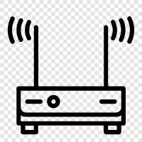 wifi, connecting to wifi, router settings, password icon svg