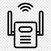 wifi, router, ofis, internet ikon svg