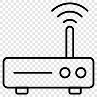 WiFi, Drahtlos, Netzwerk, Verbindungen symbol