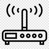 wifi modem, wifi router, wifi signal, wifi connection icon svg