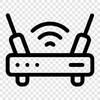 wifi, router, connect, internet icon svg