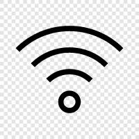 WifiSignal, WifiRouter, WifiSignalstärke, WifiPasswort symbol
