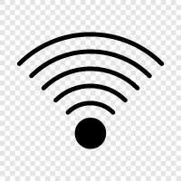 wifi sinyal gücü, wifi sinyal kalitesi, wifi sinyal sorunları, wifi sinyal paraziti ikon svg