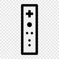 Wii Remote, Nunchuk, GameCube Controller, Classic Controller icon svg
