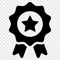 win, prize, accolade, certificate icon svg