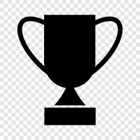 win, trophy, accolade, honor icon svg